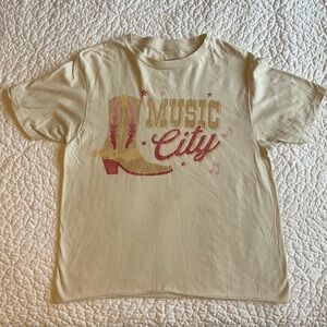 Music city graphic shirt